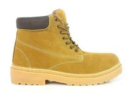 Skórzane TRAPERY WORKERY Ocieplane Camel