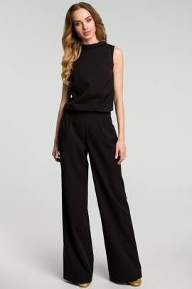 ALETA Kombinezon bez rękawów - czarny