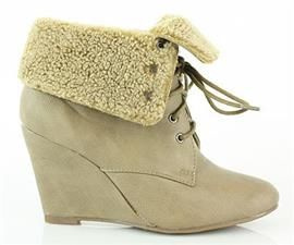 Botki na Koturnie Smukły kształt Modny Fason