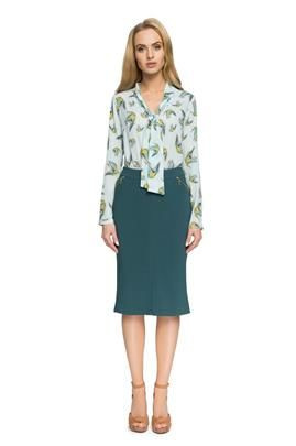 DARELLE Spódnica rybka z zameczkami - zielona