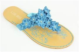 Klapki Japonki Kwiatki Kolorowe